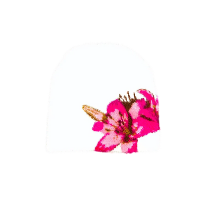 "LILY" SATIN-LINED MOHAIR BEANIE