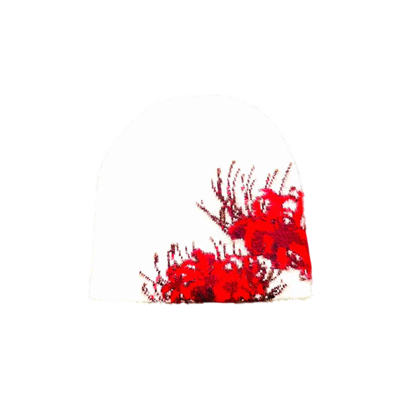 "SPIDER" SATIN-LINED MOHAIR BEANIE