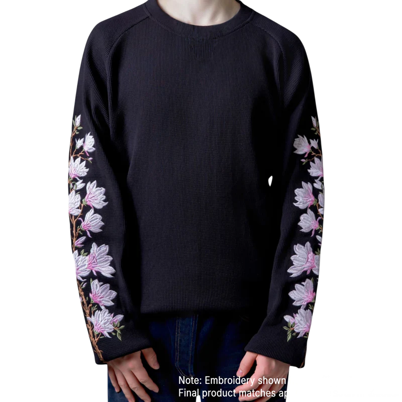 "MAGNOLIA" WAFFLE KNIT THERMAL