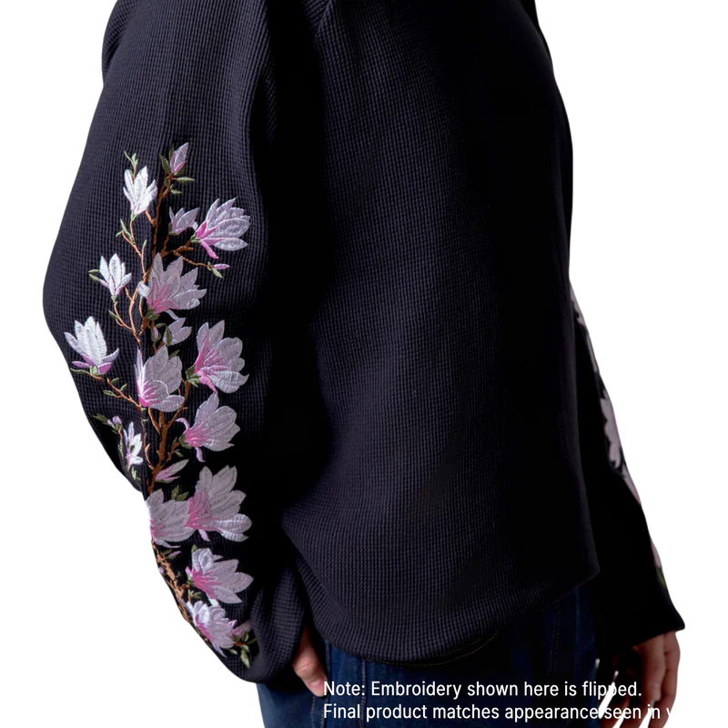 "MAGNOLIA" WAFFLE KNIT THERMAL